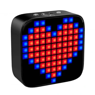 Image de Lexibook Enceinte Bluetooth iParty FLASHBOOM® SHOW, son de haute qualité, animation pixels lumineux incroyables, fontion TWS, microphone intégré BTL61