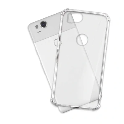 Image de mtb more energy® Coque Soft Armor pour Google Pixel 2 (5.0&#039;&#039;) Coins renforcés 1.5mm TPU Étui Housse Pochette Anti Shock