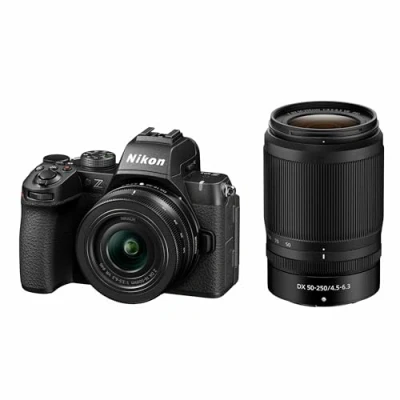 Image de Nikon Hybride KIT Z 50II + DX 16 50mm VR 50 250mm VR, capteur APS C 20,9 MP, vidéo 4K jusqu&#039;à 30 i/s, écran Tactile et orientable, viseur Lumineux