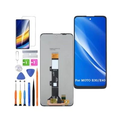Image de HLYGZX Écran de rechange d&#039;origine pour Motorola Moto E30 / E40 LCD XT2159 XT2158 Kit pièces réparation