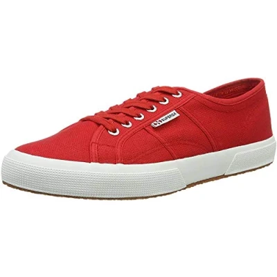 Image de Superga Mixte 2750 Cotu Classic&#039; Baskets, Rot (Red White), 39 EU