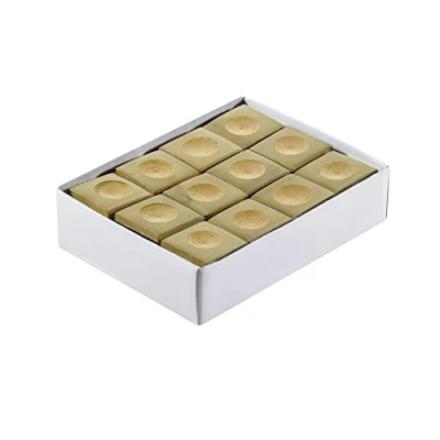 Image de Boite de 12 craies pour Queue Billard Couleur Camel
