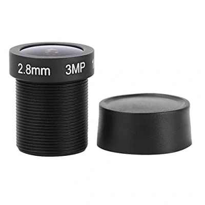 Image de Sonew 3MP Objectif De Caméra SéCurité, CCTV 2.8mm HD Conseil 115 DegréS Ange SéCurité Fixe Focale Intelligente Surveillance Lens