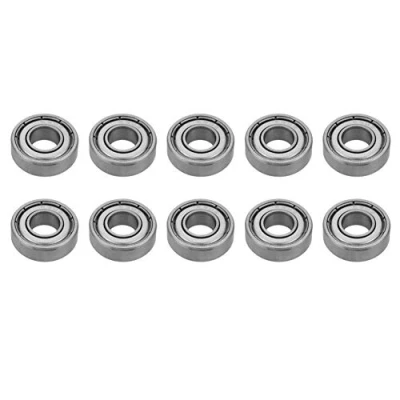 Image de Walfront 699ZZ Lot de 10 roulements à billes miniatures double blindage 9 x 20 6 mm en acier