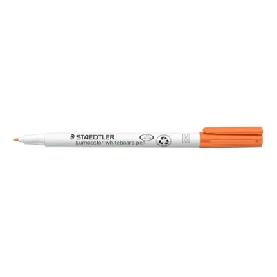 Image de Staedtler Lumocolor 301 4 Feutre Effaçable À Sec Pointe Moyenne 1 Mm Orange, une boîte de 10