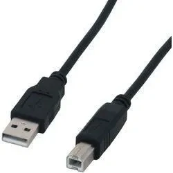 Image de Câble USB MCL Samar type B 2.0 1.8 m Noir