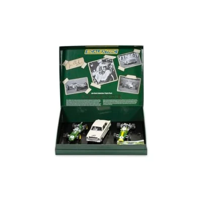 Image de Scalextric Cars C4395A The Legend of Jim Clark Lot de 3 Voitures pour Circuit Course ou Ensemble Idées Cadeaux garçon/Fille 5 Ans