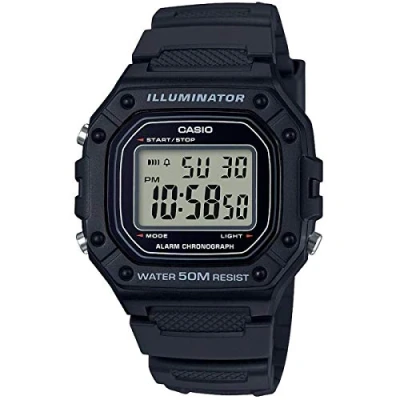 Image de Casio AVEF Unisex Montre à affichage digital, Taille: One Size, Black