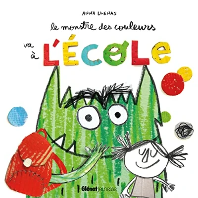 Image de Le monstre des couleurs va à l&#039;école Livre d’occasion Très bon