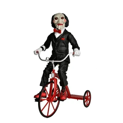 Image de Neca Figurine de Collection Saw Jingsaw avec Tricycle en PVC 30 cm
