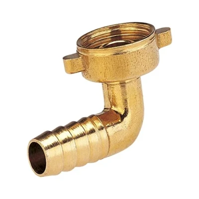 Image de Gardena Raccord d&#039;angle en laiton: angle de laiton avec 26,5 mm (g 3/4 Pouce) fil, pour 13 (1/2 tuyau, un changement facile direction (7286 20)