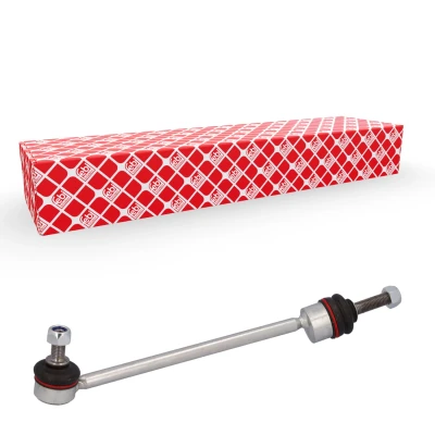 Image de FEBI BILSTEIN 106868 Biellette de barre stabilisatrice Essieu avant gauche 260,3 M12 x 1,5 avec écrou autobloquant, sans embout conique Acier