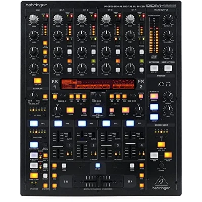 Image de Behringer Ddm4000 Console de Mixage Numérique Dj 5 Canaux avec Sampler, 4 Sections Multi Fx, 2 Compteurs Bpm et Midi