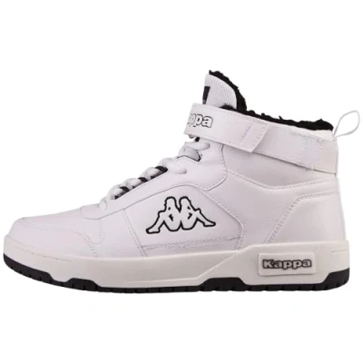 Image de Kappa Mixte Code Style: 243380 Hanbury Fur Basket , White Black,39 EU