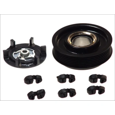 Image de THERMOTEC KTT040081 Embrayage Electromagnetique DENSO 7SEU17C SUZUKI: SWIFT 3, OPEL: Corsa D 3/5 portes, ALFA ROMEO: MiTo