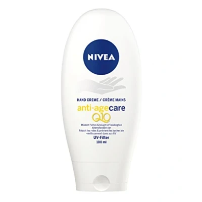 Image de Nivea Crème pour les mains anti âge Q10 Tube de 4 (4 x 100 ml),