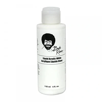 Image de BOB ROSS Apprêt acrylique liquide blanc 100 ml 50006751
