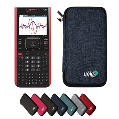 Image de CALCUSO Ensemble de Base Bleu avec Calculatrice Graphique TI Nspire CX II T Cas