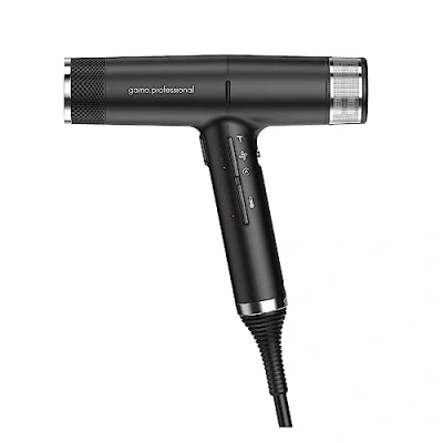 Image de Gama Italy Professional Sèche cheveux professionnel iQ2 Fonction Turbo, Technologie Stand by, Double filtre magnétique amovible, Ergonomique et compact, Ultra léger 294 g