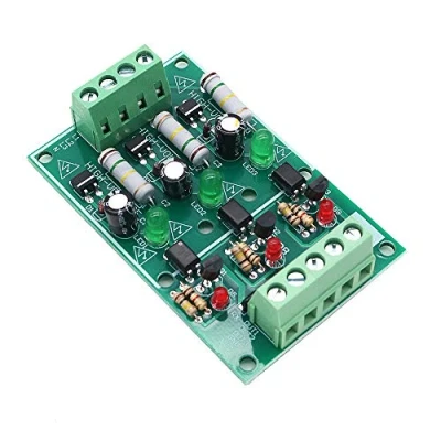Image de DollaTek module d&#039;isolation optocoupleur à 3 canaux, de test carte isolée AC 220 V sans support PCB détection