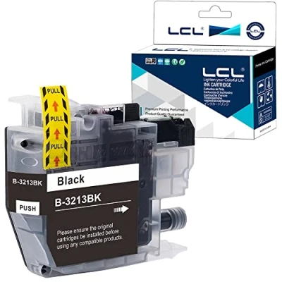 Image de LCL Cartouche d&#039;encre Compatible LC 3213 LC3213 3213BK LC3213BK (1Noir) Remplacement pour Brother DCP J770 J772DW J774DW MFC J890DW J895 J497DW J572DW J491DW