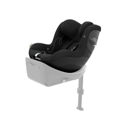 Image de CYBEX Gold Siège Auto Sirona G i Size Comfort, Sans Base, De 3 mois à 4 ans environ (dès la naissance avec le Réducteur), Max. 19 kg, 61 105 cm 40 Moon Black