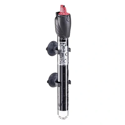 Image de Ferplast Hydor Chauffage d&#039;Aquariums Bacs à Tortues Theo 100 W, Submersible, Antichoc Thermique, Incassable, avec Échelle Graduée et Ventouses