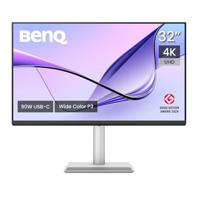 Image de BenQ MA320U écran plat de PC 80 cm (31.5 ) 3840 x 2160 pixels 4K Ultra HD Blanc Neuf