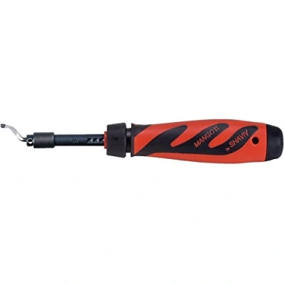 Image de Vargus 155 90056 Shaviv Mango 2 Poignée Set B, Rouge/noir