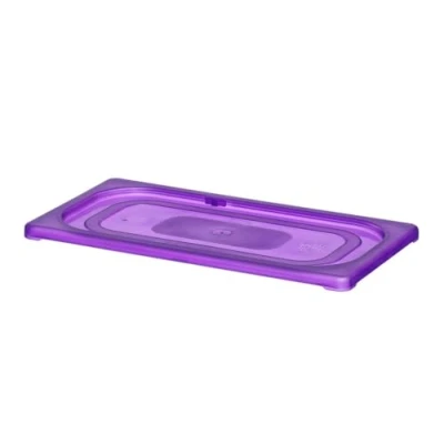 Image de HENDI Couvercle GN 1/3, en polypropylène, convient uniquement aux bacs polypropylène de HENDI, résistance thermique: 40 à 80 C, lavable au lave vaisselle, violet