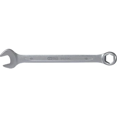Image de KS TOOLS 518.0343 Clé à dévisser durite rigide frein 135 9,0 satiné mat, chromé Acier chrome vanadium