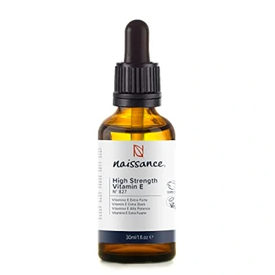 Image de Naissance Vitamine E Huile Extra Forte (29 500 UI) 30ml Traitement Anti Âge Contre Les Rides Pour Visage, Soins de La Peau, Cheveux 100% Naturelle, Sans Hexane, Végane et OGM
