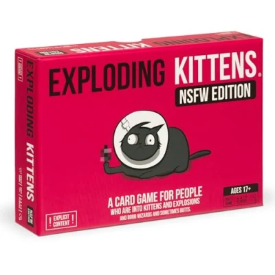 Image de Exploding Kittens NSFW by Card Games for Adults &amp; Teens A Russian Roulette Game