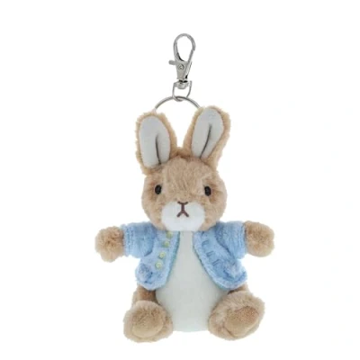 Image de Beatrix Potter Soft Toys Porte clés Pierre Lapin, Multicolore, height 12cm, Personnages