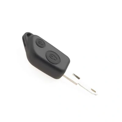 Image de JONGO Coque de Clé avec Lame Compatible Peugeot 306 Boitier Clef Plip Voiture Télécommande 2 Boutons