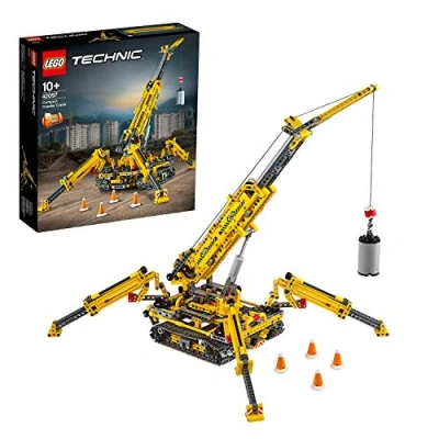 Image de LEGO Technic La grue araignée, Jeu Garçon et Fille 10 Ans Plus, de Construction 920 Pièces 42097