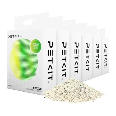 Image de PETKIT Litière Mixte 5 en 1 pour Chats, 6 Sacs