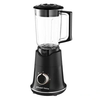 Image de Russell Hobbs Blender [Technologie Exclusive: mixe sans effort] Blade Boost (1,5L, 2 vitesses, Fonction Pulse: débloque les ingrédients coincés, Lame acier inoxydable, Bouchon doseur) Mixeur 26710 56