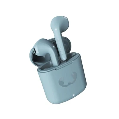 Image de Fresh &#039;n Rebel True Wireless Earbuds Écouteurs avec 24 Heures d&#039;autonomie de Lecture, contrôle Tactile et Assistant Vocal (Twins 1, Bleu Dusky)
