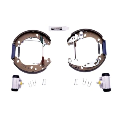Image de HELLA Shoe Kit Pro 8DB 355 004 811 de freins, freins à tambours avec cylindre roue, élément d&#039;ajustage FORD: FIESTA 4, KA 3 portes