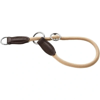 Image de HUNTER Freestyle Collier de Dressage avec Bague d&#039;arrêt, Beige (beige), Taille 40 (S M)