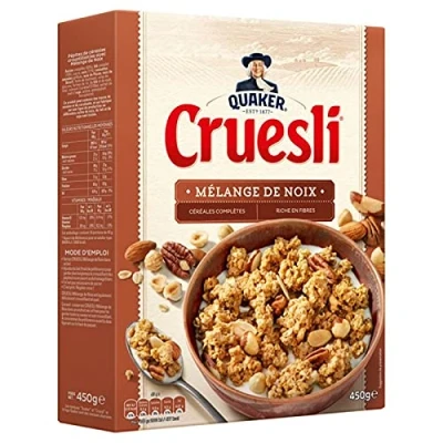 Image de Quaker Cruesli Mélange de Noix 450g (lot 4)