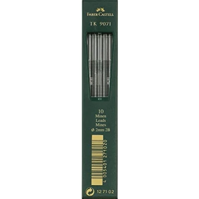 Image de Faber Castell CF5 x 10 mine TK 9071 2B 2 0 Crayon de couleur
