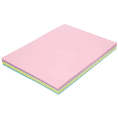 Image de House of Card &amp; Paper Papier A4 160 g/m² Assorted Pastel Colours (Pack 100 Sheets)