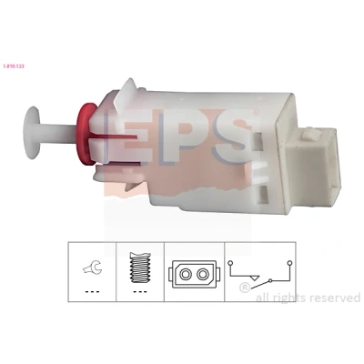 Image de EPS 1.810.123 Commande, embrayage (GRA) Made in Italy OE Equivalent OPEL: Astra G Cabriolet, Corsa C 3/5 portes, Zafira A