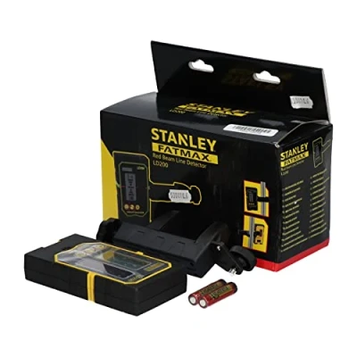 Image de Stanley 1 77 132 Ld200 Cellule De Détection Utilisation Jusqu&#039;À 30M Bande Réception Moyenne Et Large En Intérieur Extérieur Afficheur LCD Double Face Pile 9V