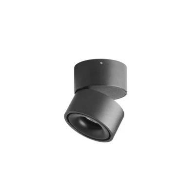Image de LOOM DESIGN Aim spot pour plafond LED à 1 lampe noir