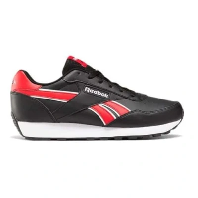 Image de Reebok Mixte Rewind Run Sneaker, Black/Vector Red/White, 44.5 EU