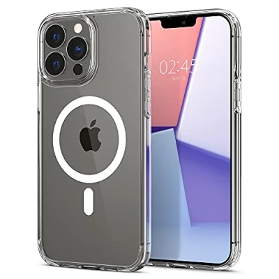 Image de Coque Apple iPhone 13 Pro Max MagSafe Plastique Spigen rigide/Coque Étui téléphone Transparent Shockproof