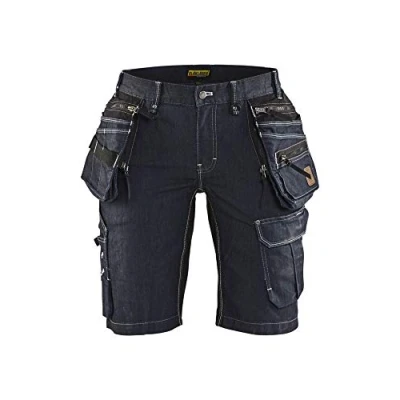 Image de Blaklader 79921141 shorts LADIES CRAFTMAN X1900 STRETCH, Bleu marine/Noir, taille C46